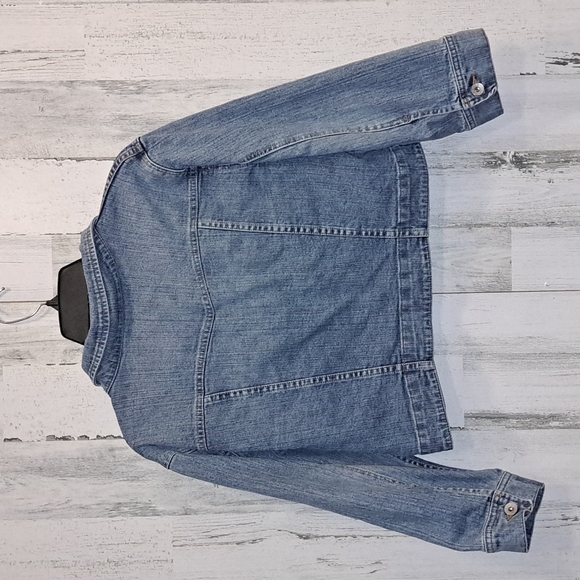 0903 Motherhood Maternity Jean Jacket - Picture 2 of 7